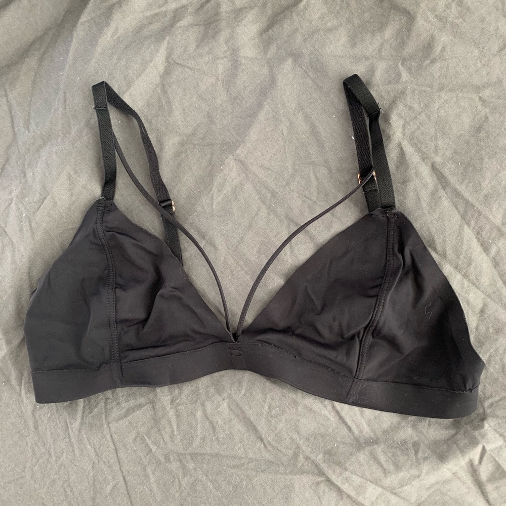 Strappy Black Bralette - Out From Under